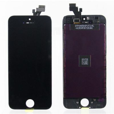 Дисплей для телефона iPhone 5 в сборе Черный - AA